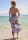 Sarong Cover Up Aztec Patchwork
