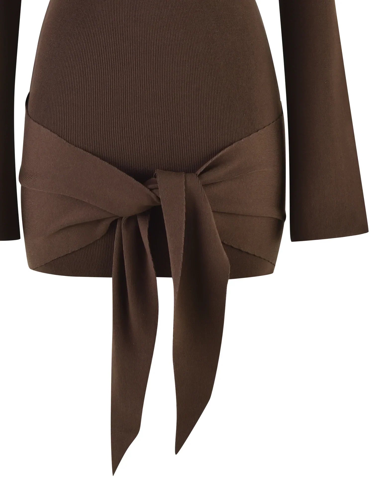 CYPRESS MINI DRESS BROWN CHOCOLATE