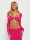 MACAULEY SKIRT PINK HOT PINK