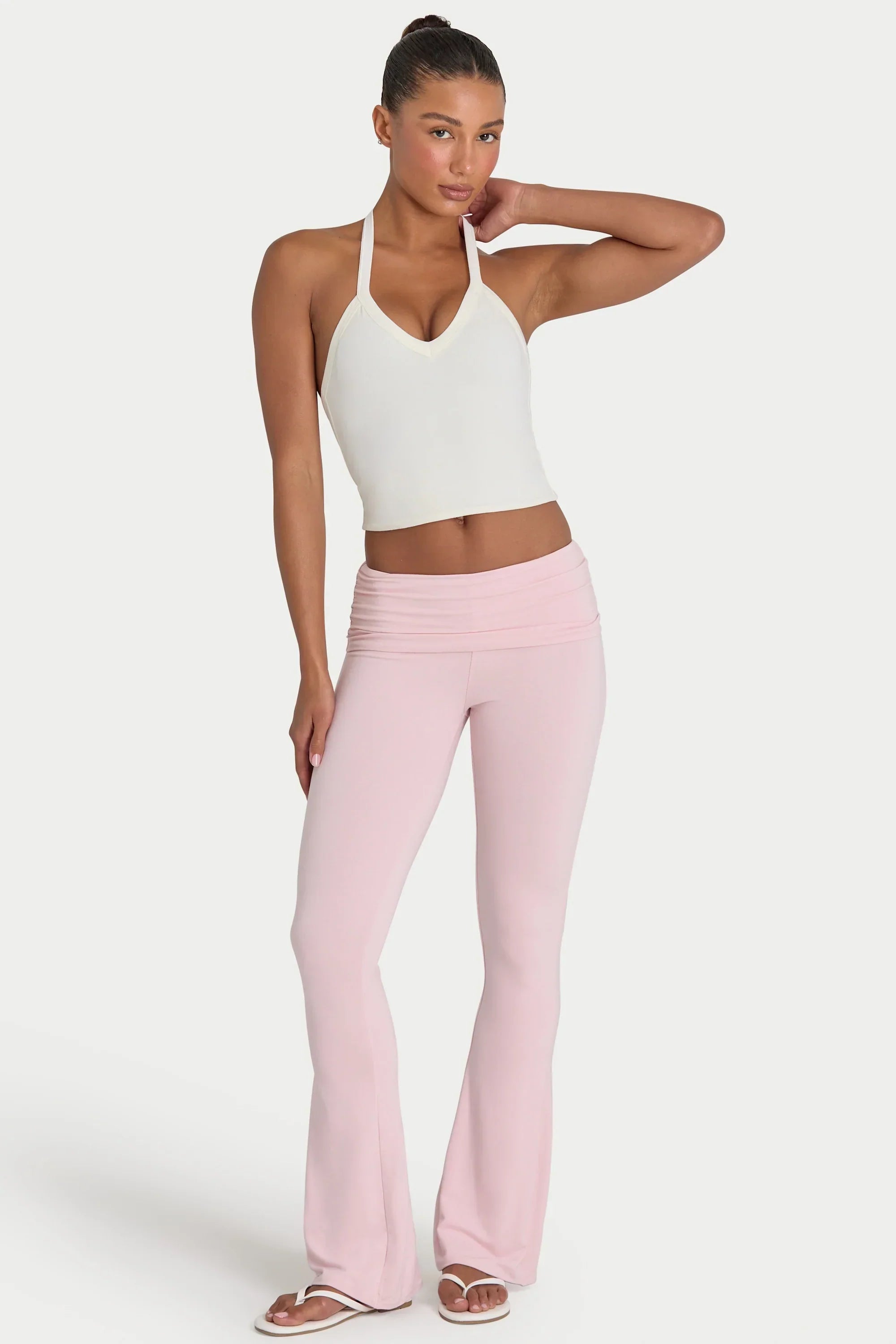 ButterCloud Crop Tank Top in Coconut