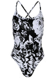 Bondi Beach One Piece Inverted Roses