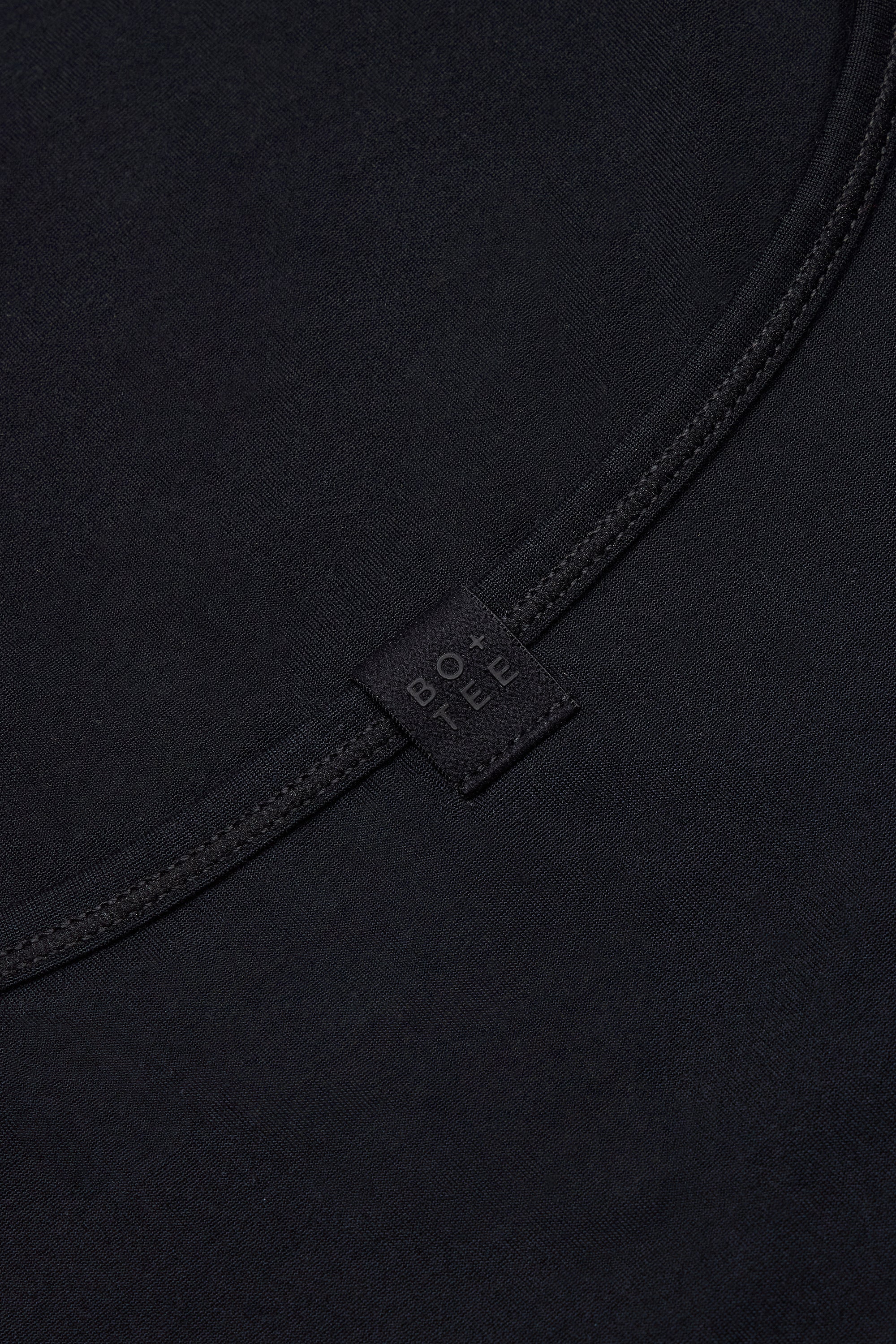 Cross Back Tank Top in Black