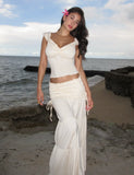 DENALI MAXI SKIRT NEUTRAL BONE