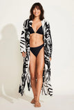 Palmilla Robe Graphic Jungle EcoLinen