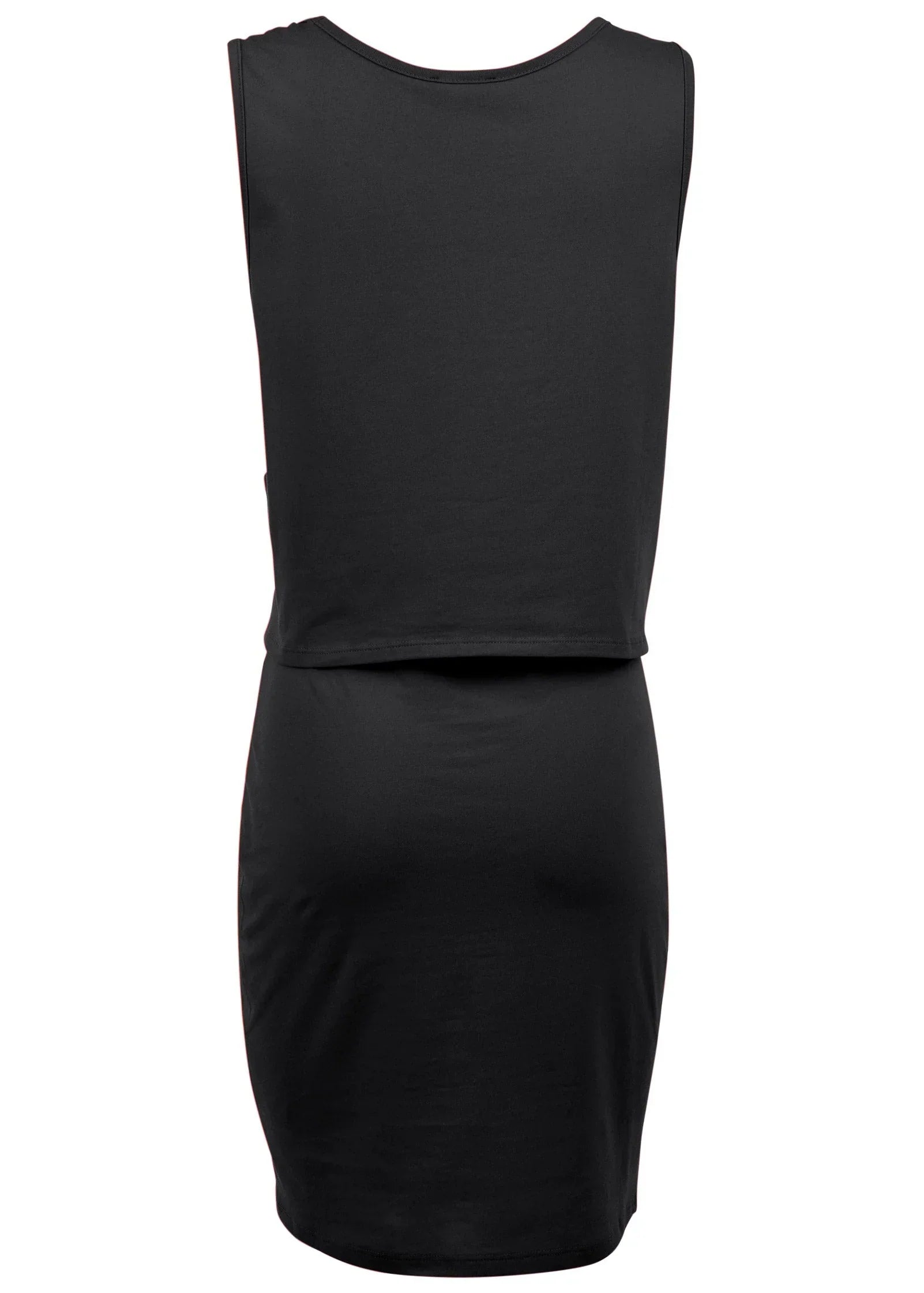 Casual Tank Dress Black