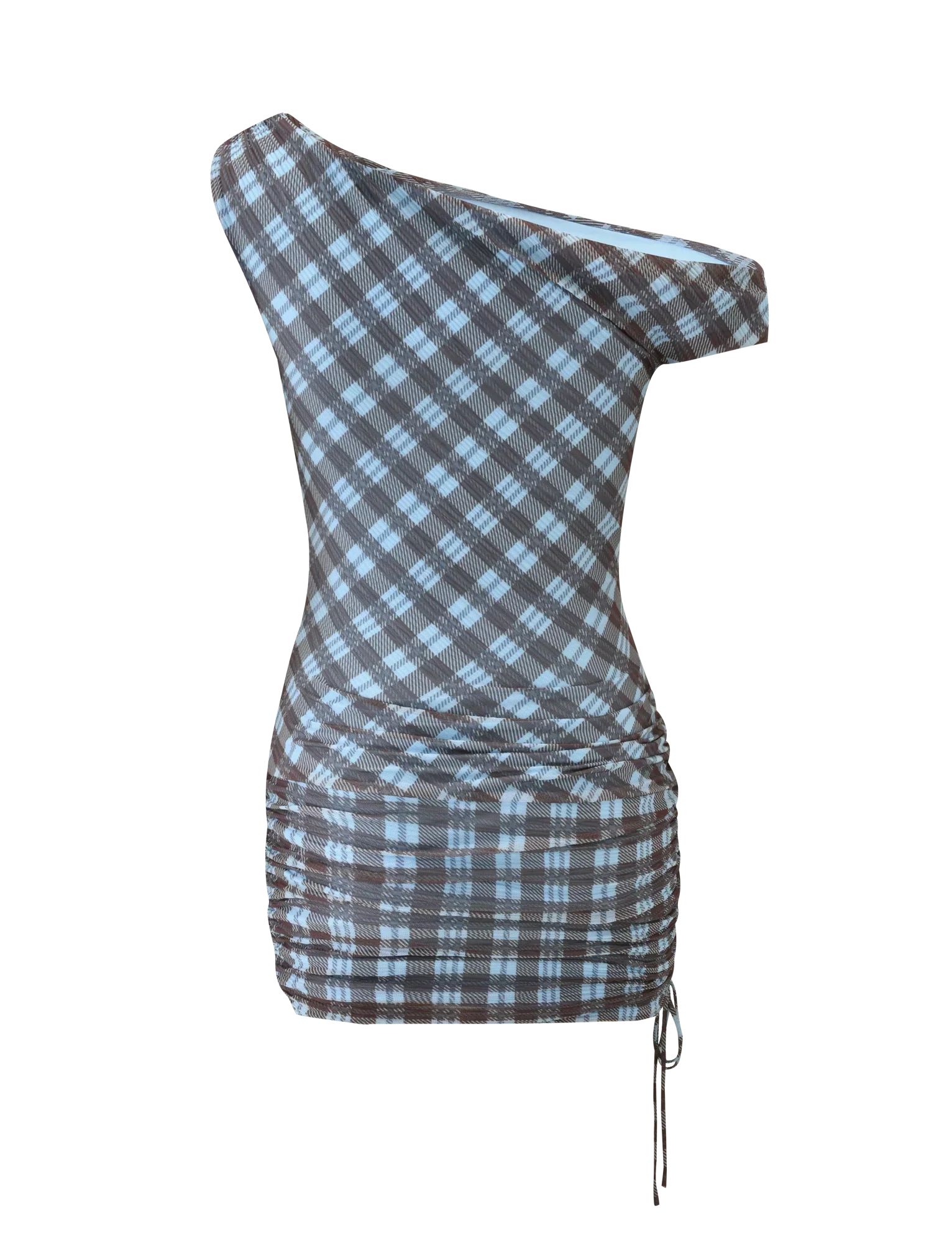 WINSLOW MINI DRESS BLUE CHECK