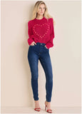 Heart Sweater Granita