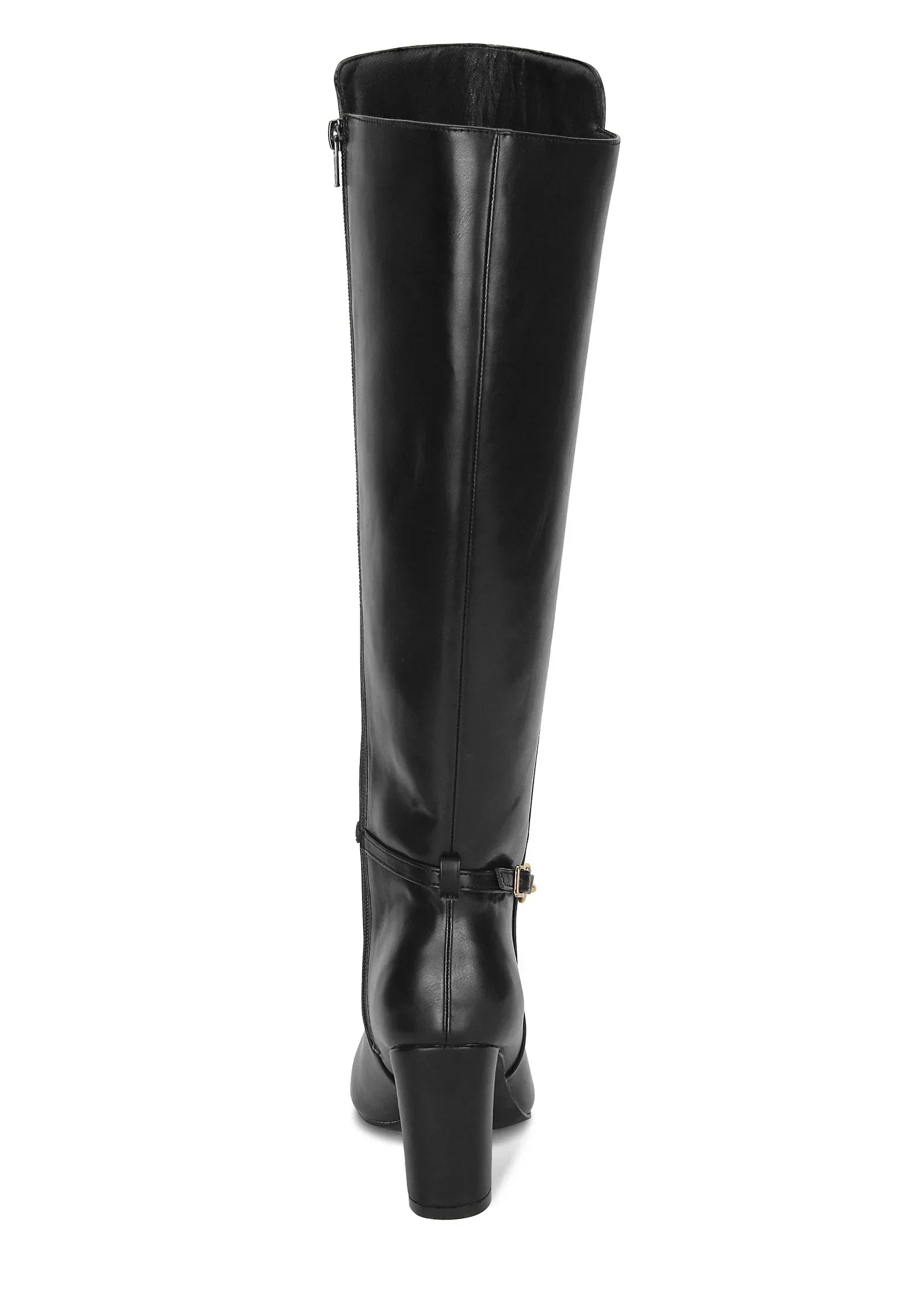 Chain Detail Boots Jet Black