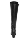 Chain Detail Boots Jet Black