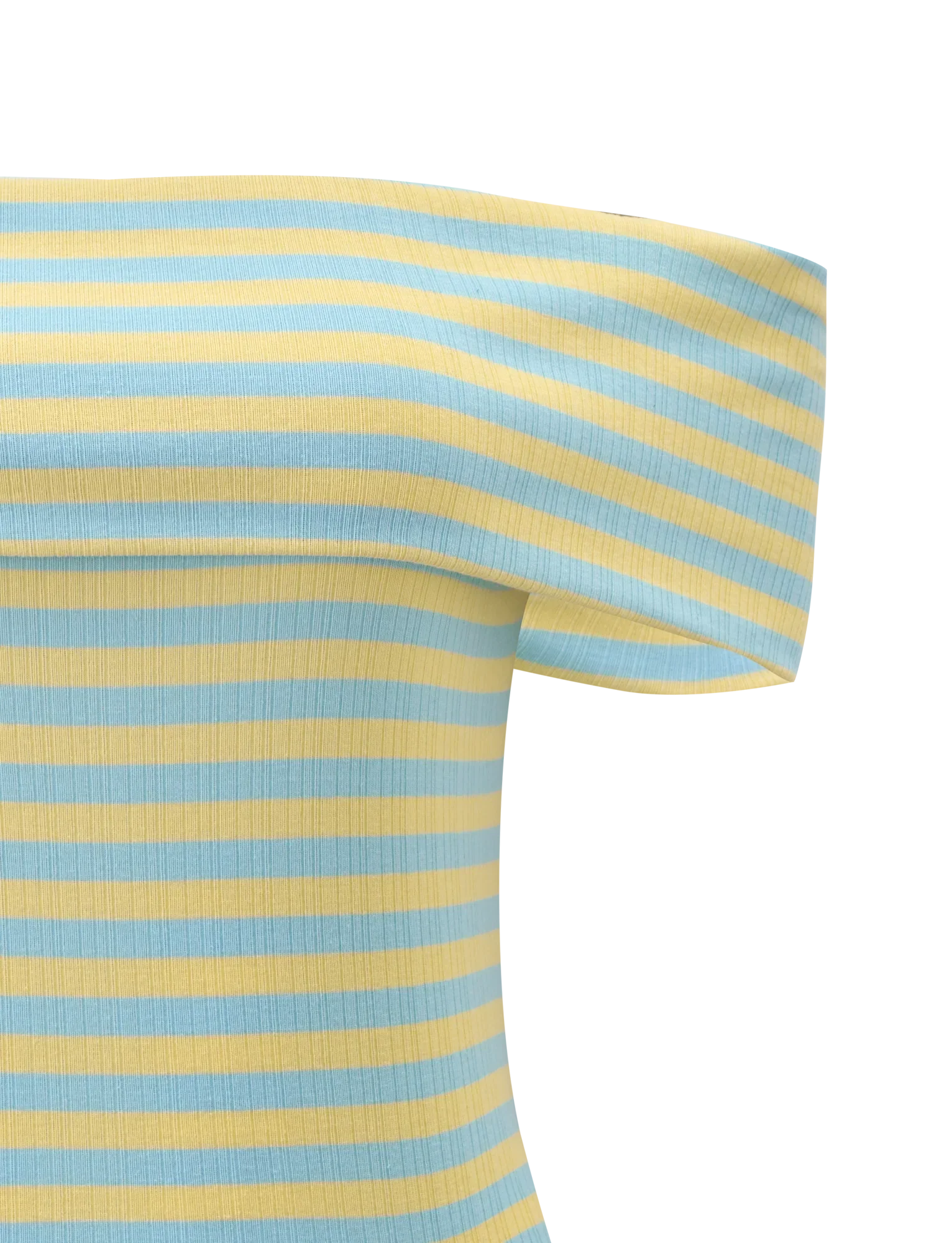 LISETTE TOP YELLOW STRIPE
