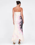 LILLIAN MAXI DRESS MULTI FLORAL CHERRY BLOSSUM