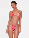 CIANA BIKINI 2PC BOTTOM PINK FLORAL PINK TROPICAL