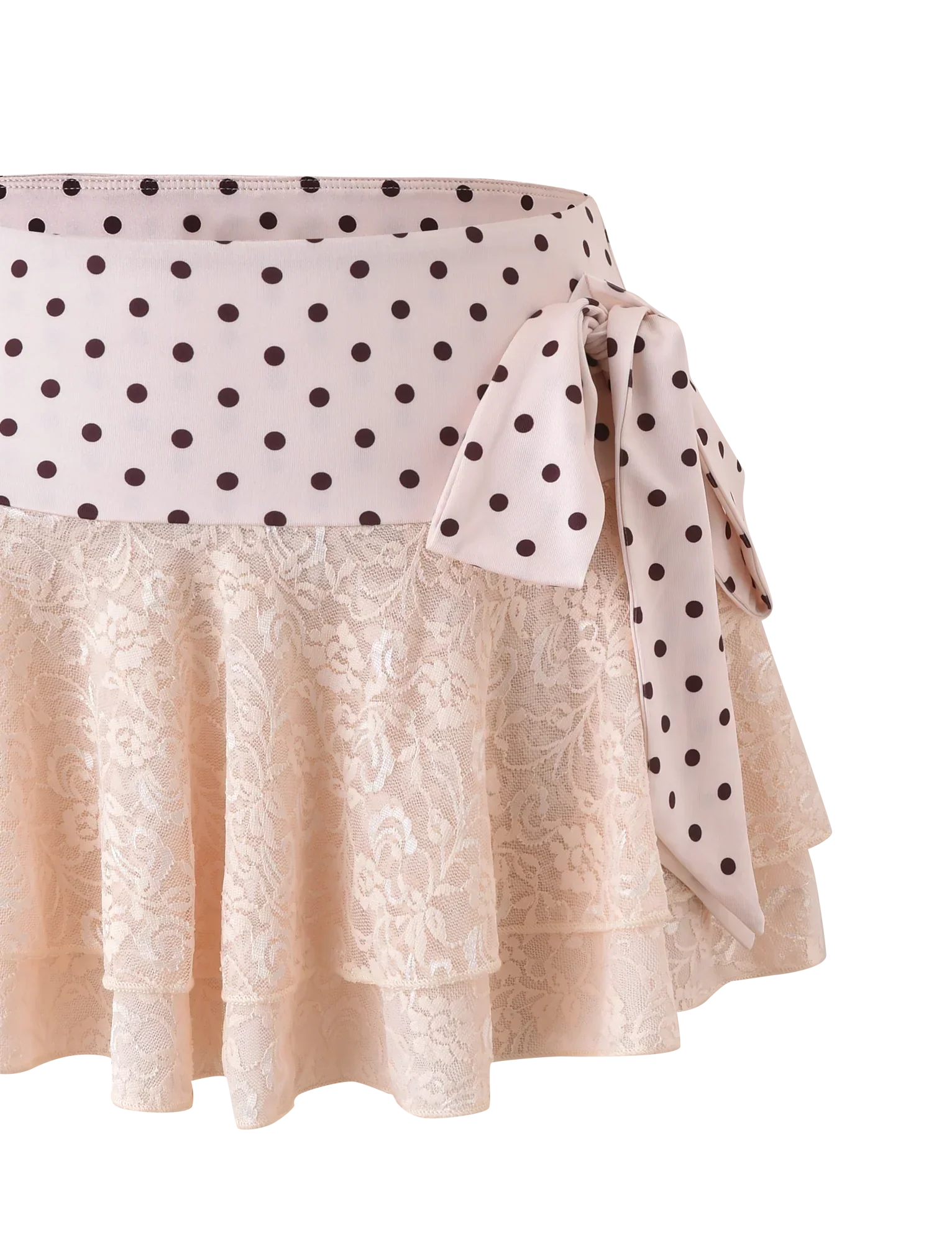 KAYLI MINI SKIRT CREAM
