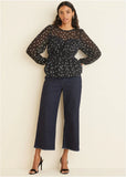 Sheer Beauty Blouse Dolce Vita Dot