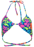 Strappy Ibiza Triangle Top Flower Garden