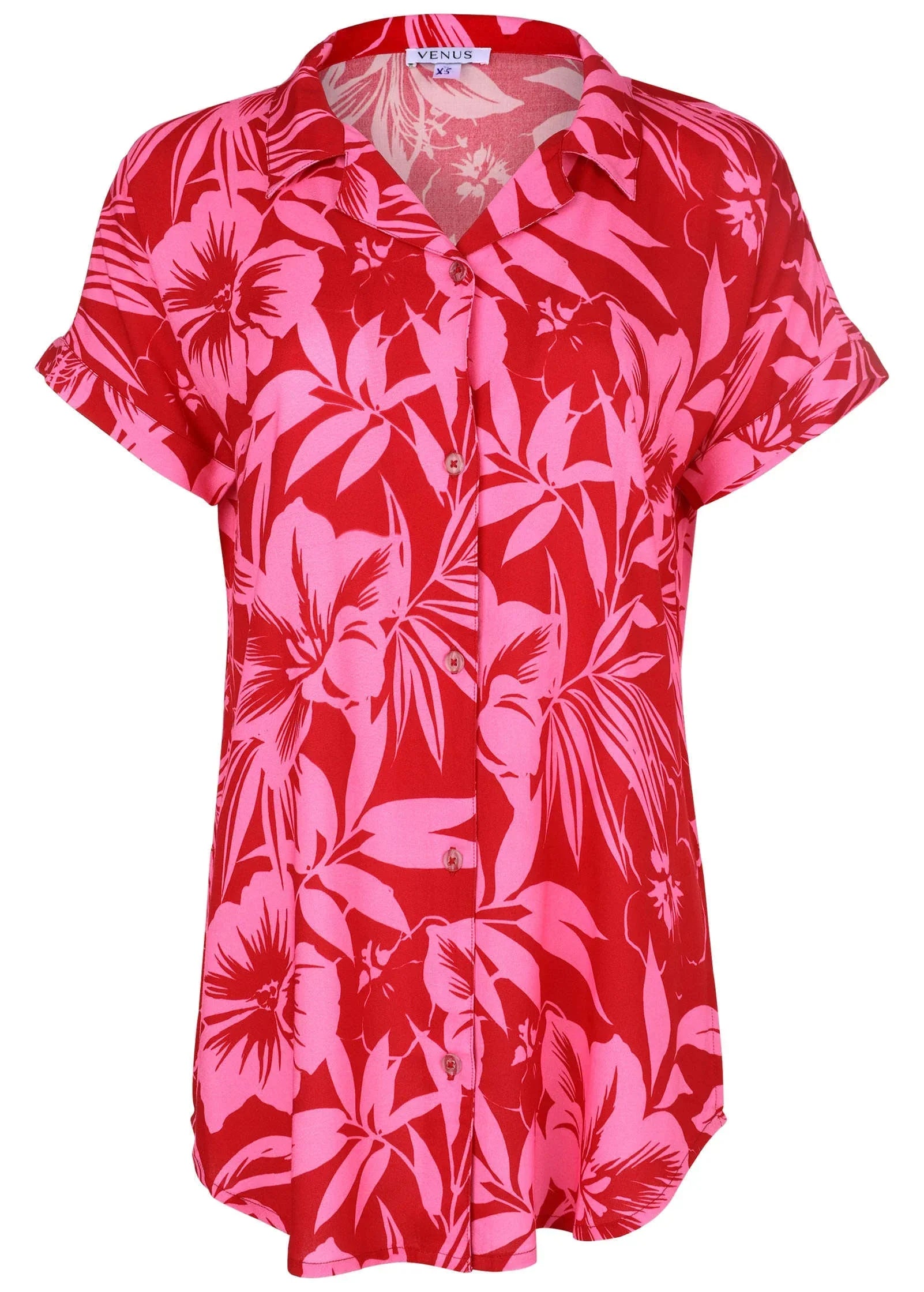 Beach Button Down Shirt Hot Paradise