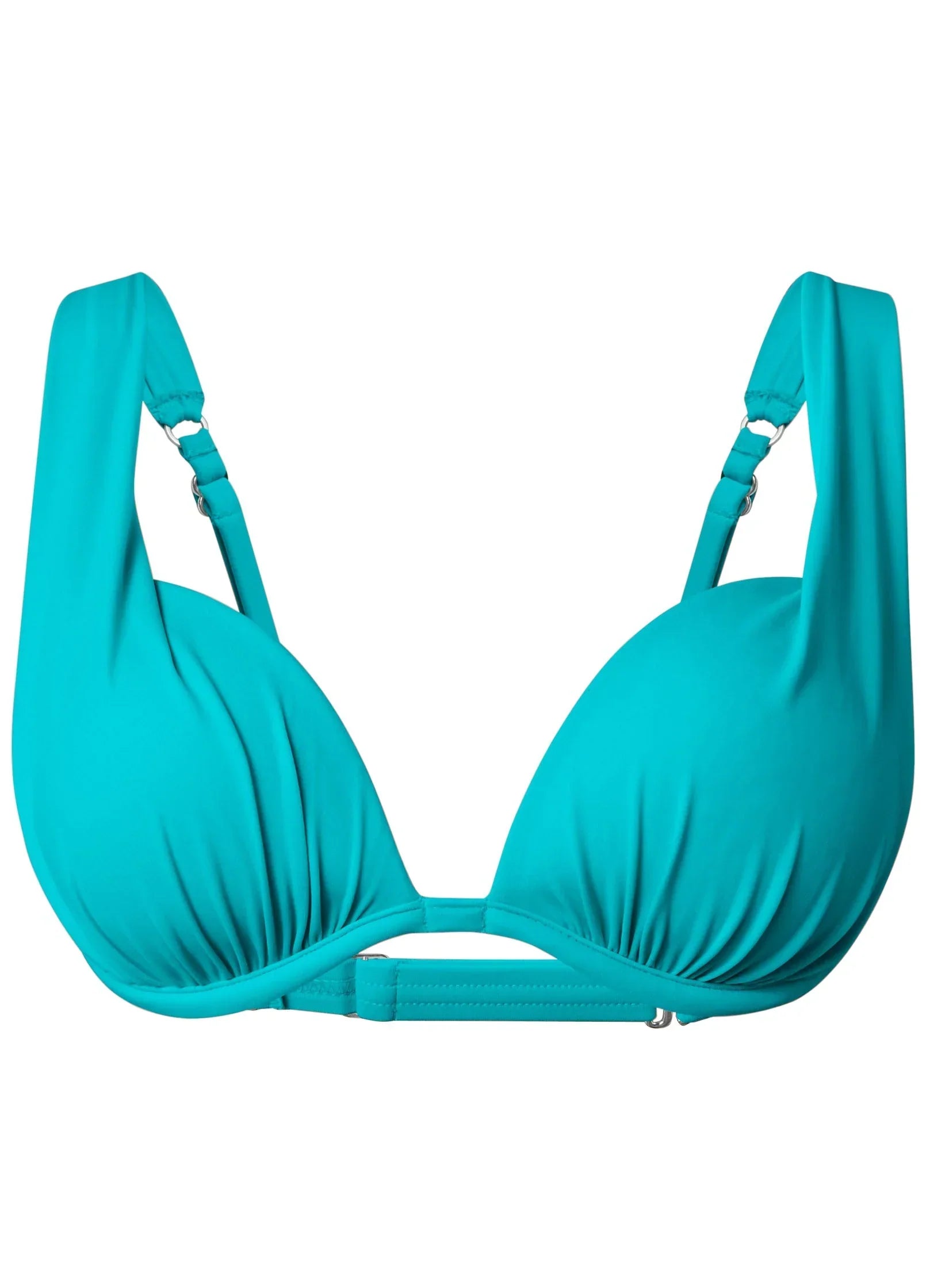 Over The Shoulder Marilyn Top Aqua Reef