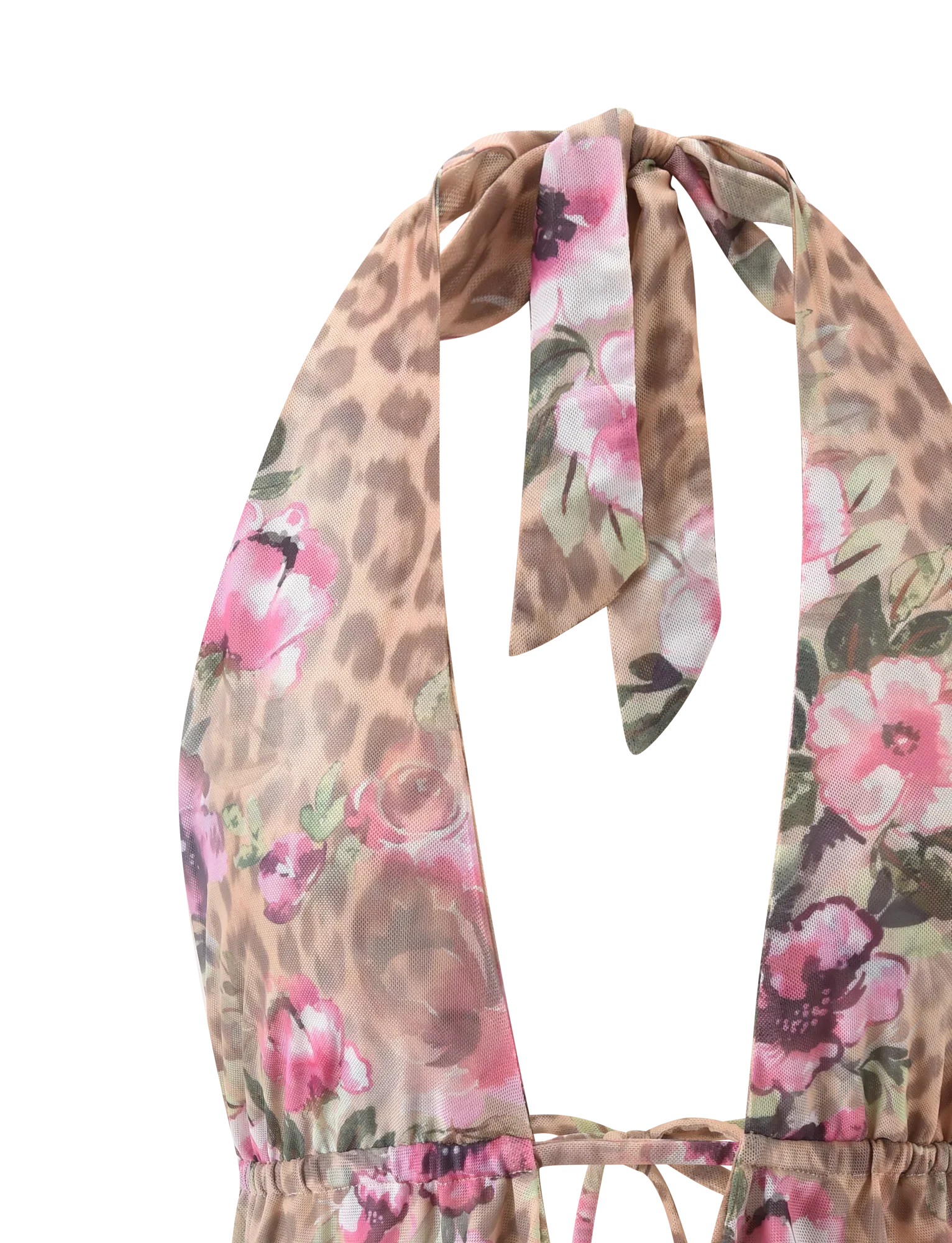 RISA TOP LEOPARD FLORAL