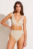 Lyra Bralette Top Natural Calico Crochet