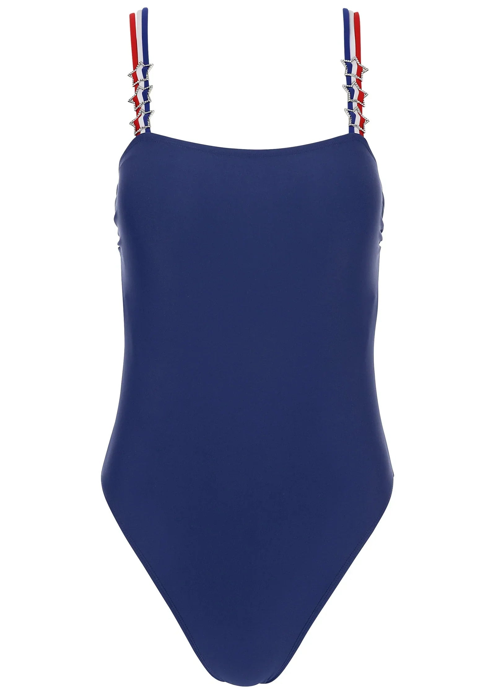 Strappy One Piece Swimsuit Ultramarine Blue
