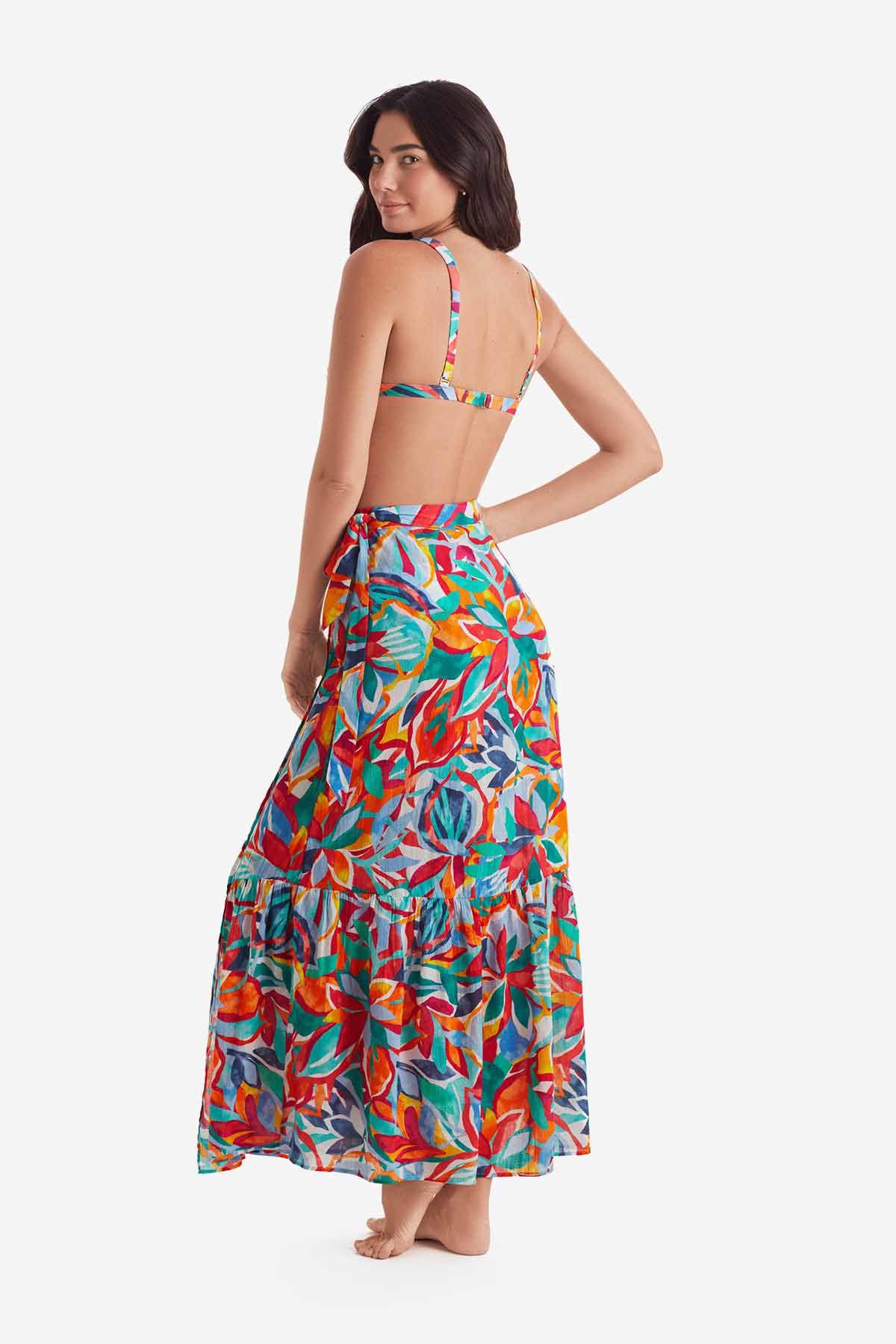 Cove Wrap Skirt Radiant Floral