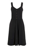 Jersey Sun Dress Black