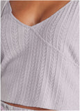 Brunch Knit 3 Piece Set Misty Lilac
