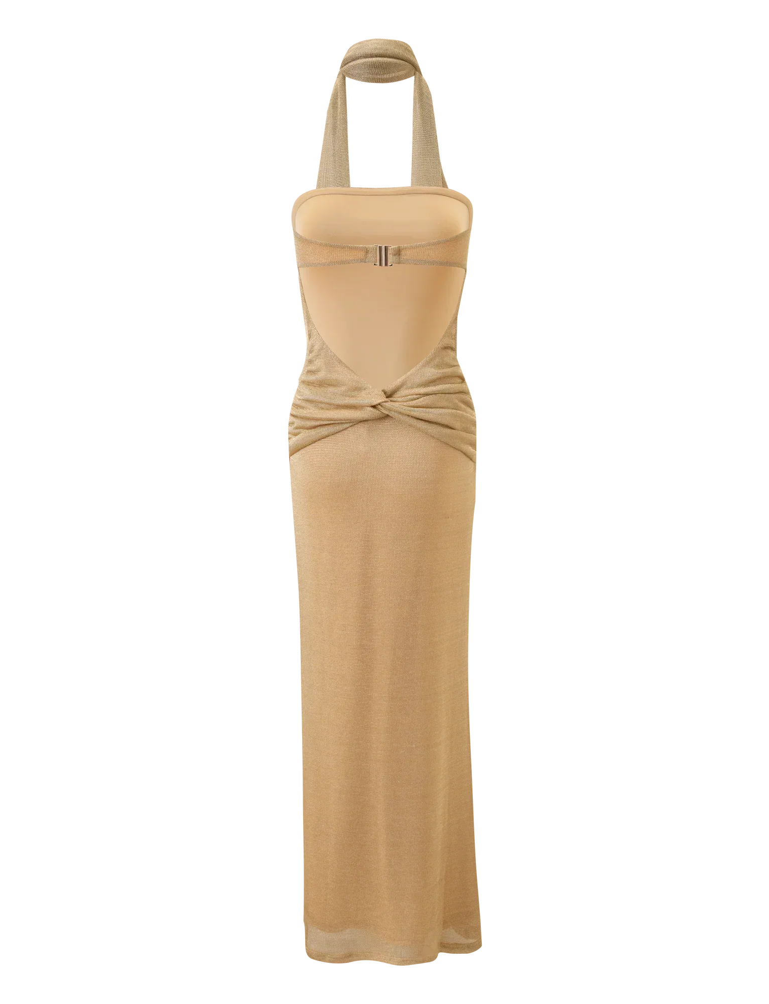 DANIELA SCARF DRESS 20 GOLD