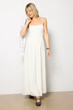 Bayside Linen Maxi Dress