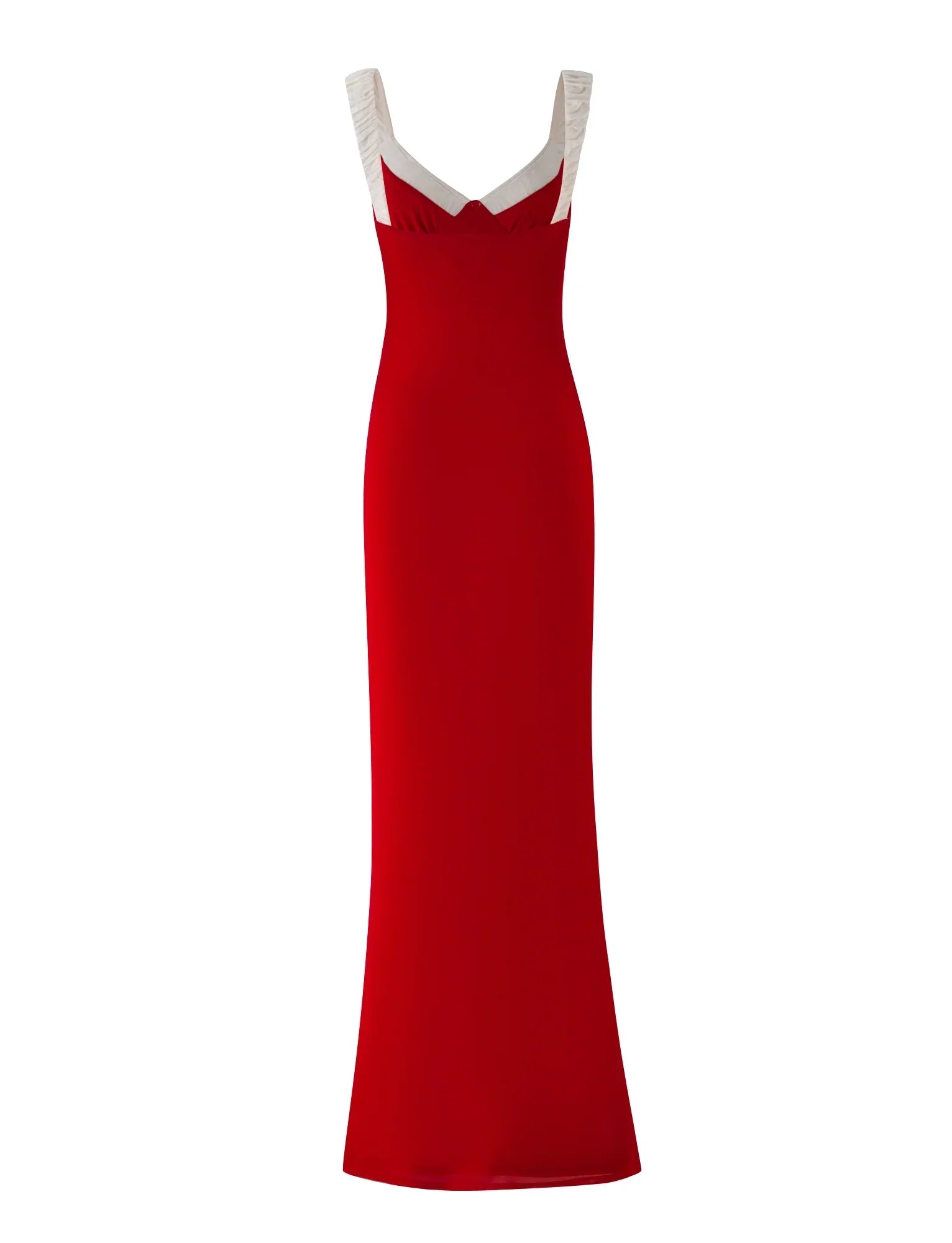 AMARAN MAXI DRESS RED BURGUNDY