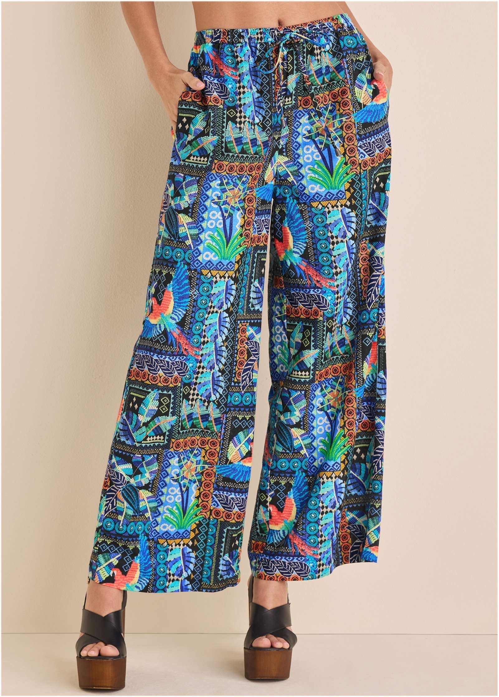Linen Wide Leg Pant Market Menagerie