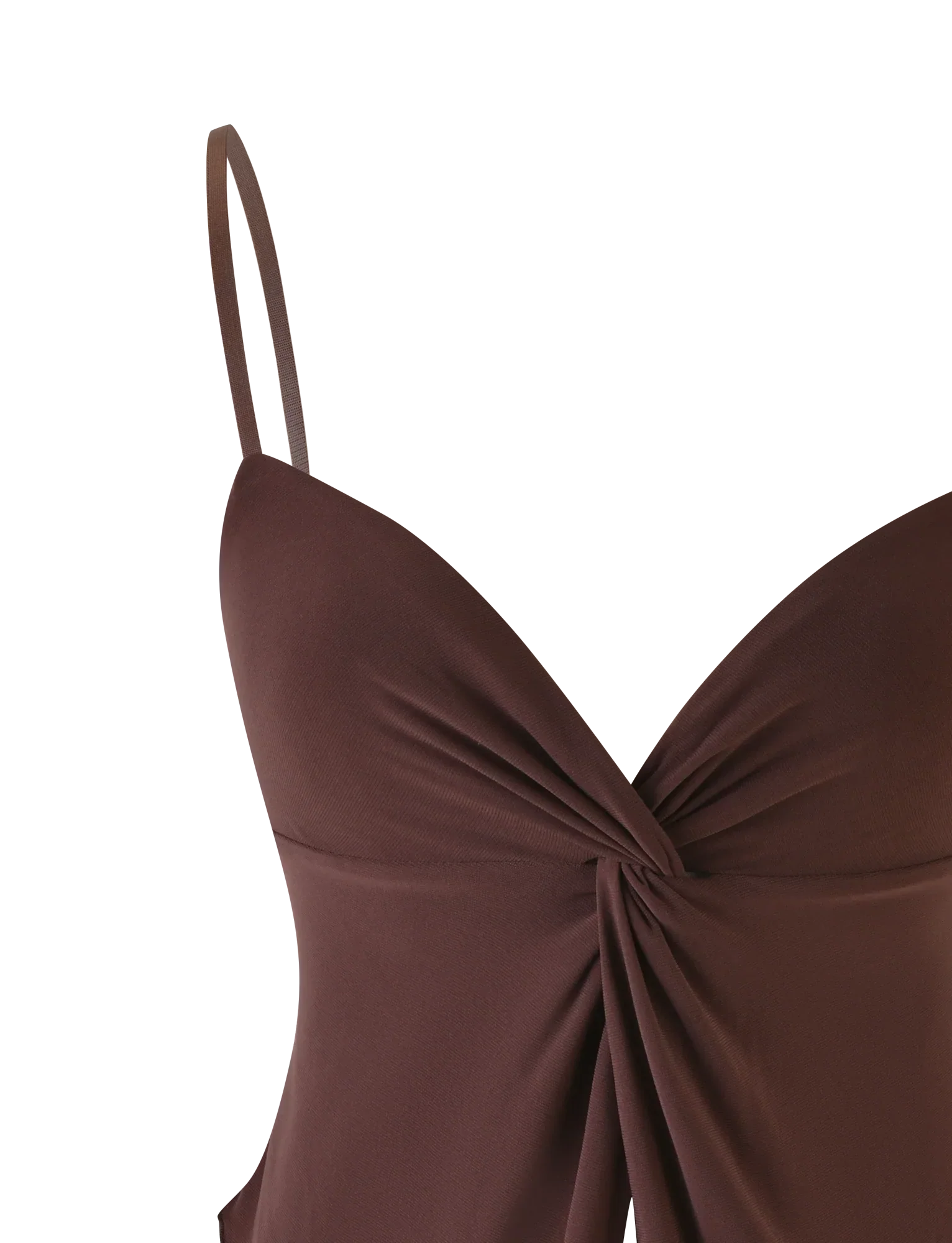 JOVIENNE TOP BROWN CHOCOLATE