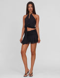 INDIGO SKIRT BLACK