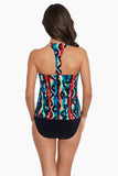 Taylor Tankini Top in Tribe Vibe