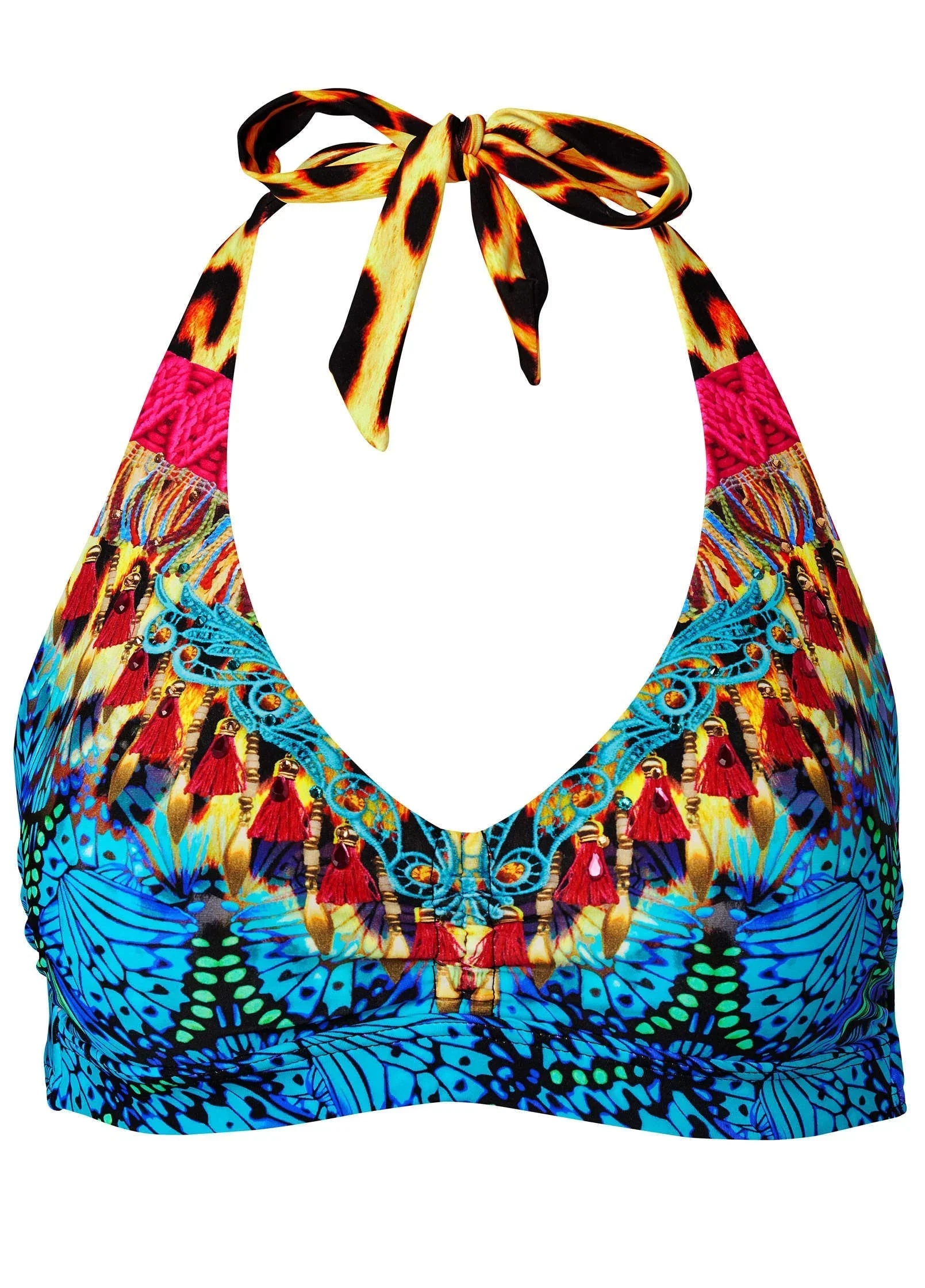Heavenly Halter Top Jungle Party