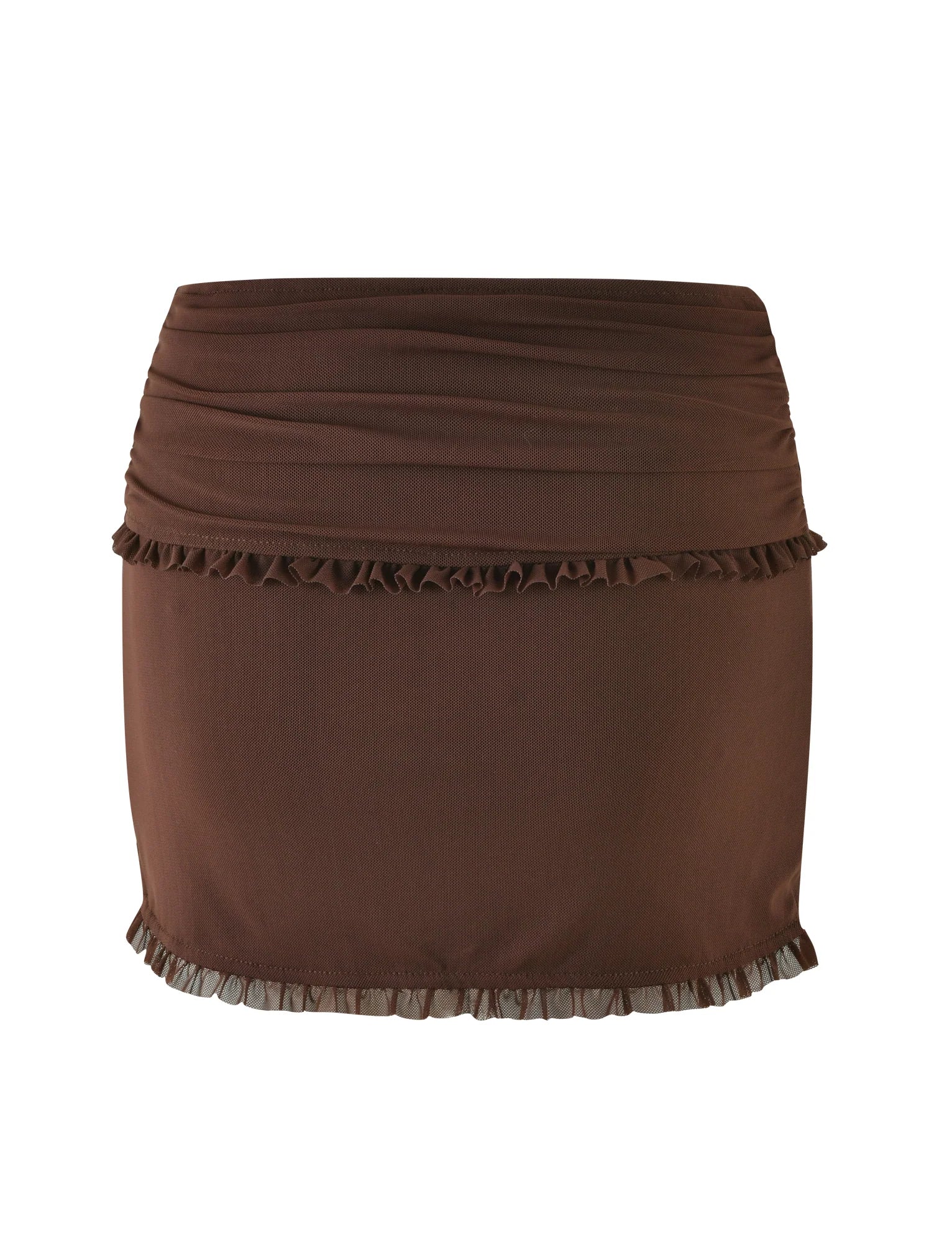 GINNY SKORT BROWN CHOCOLATE