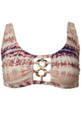 Bold Scoop Top Sahara Stripe