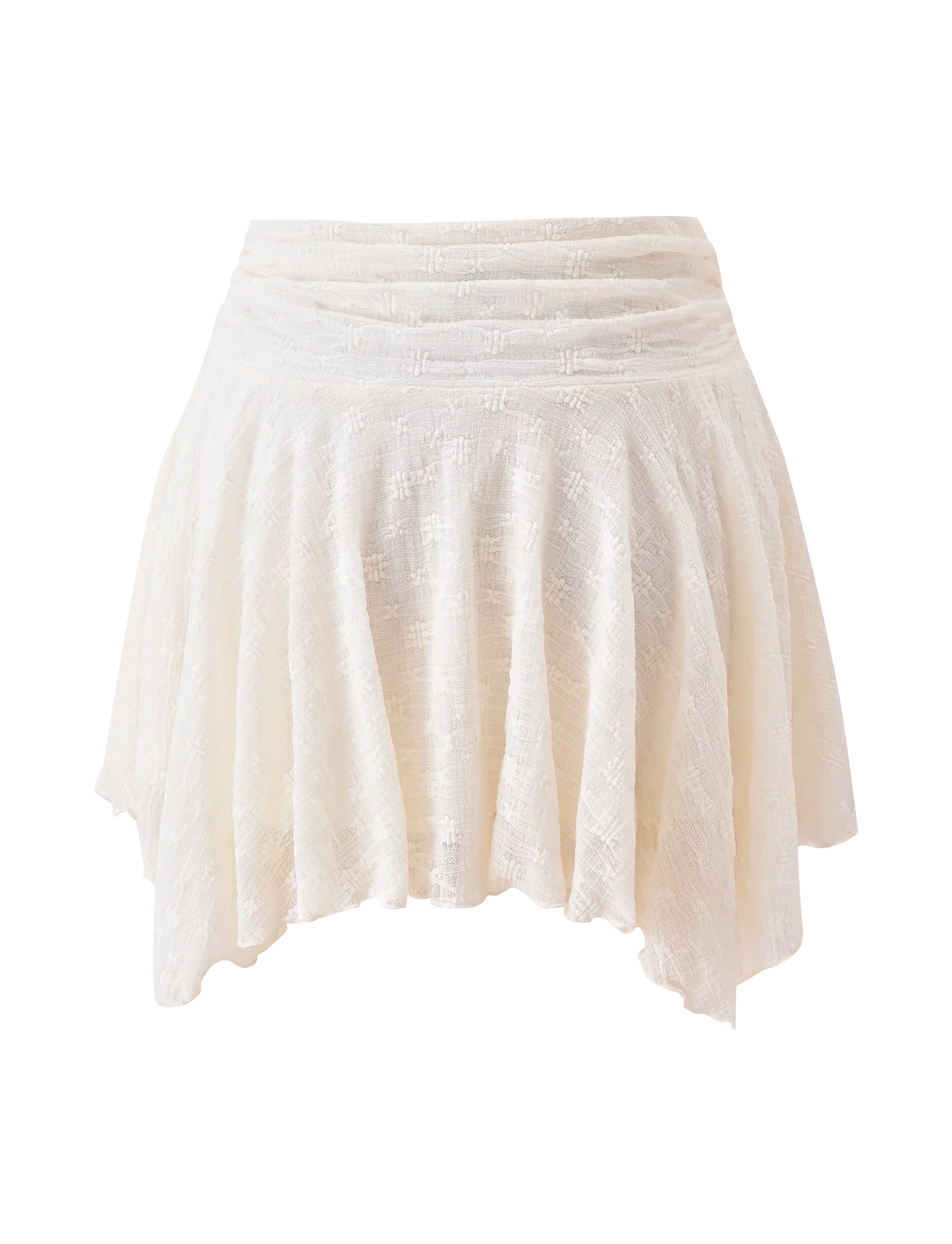 MYLAH MINI SKIRT IVORY