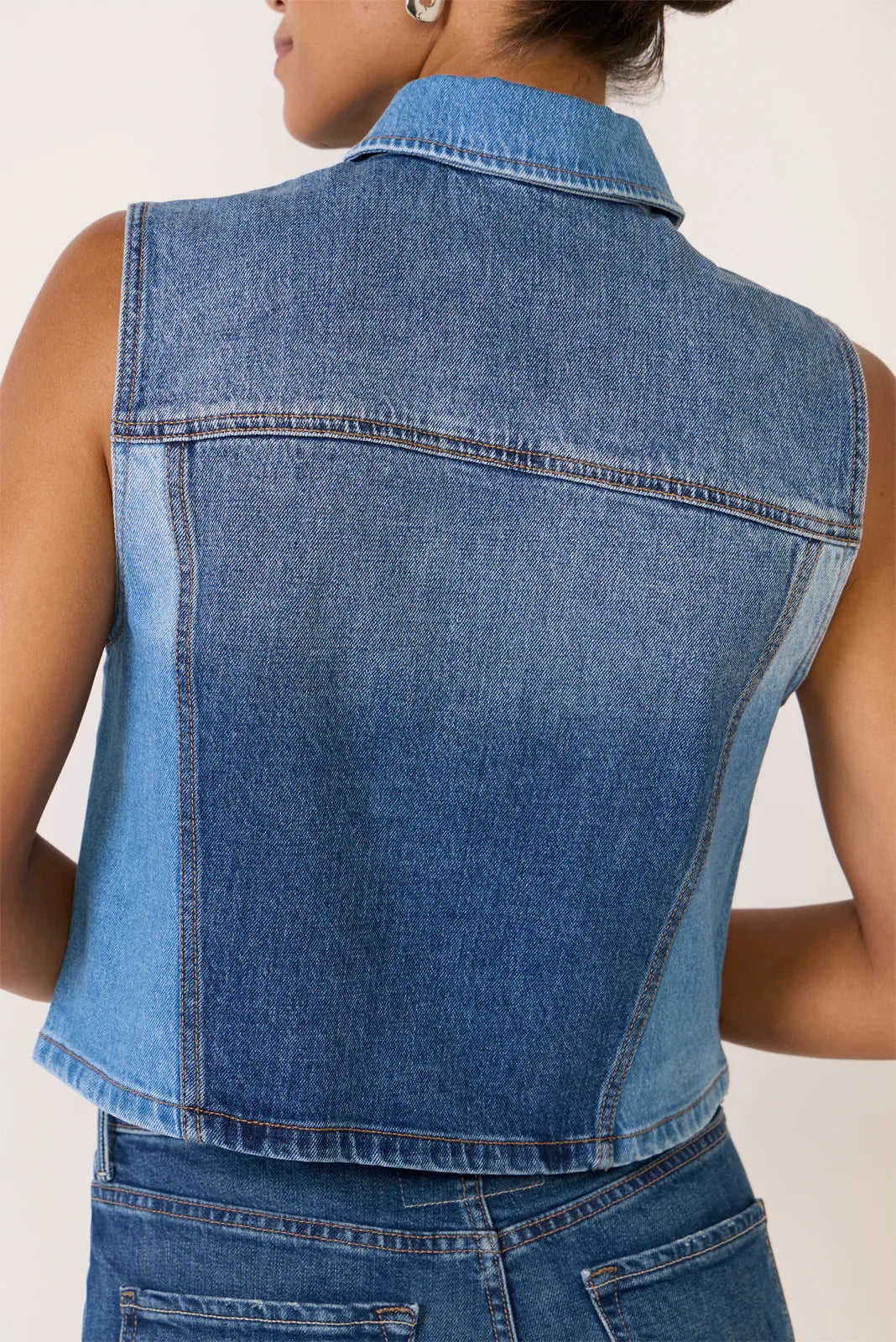 Robbie Denim Vest