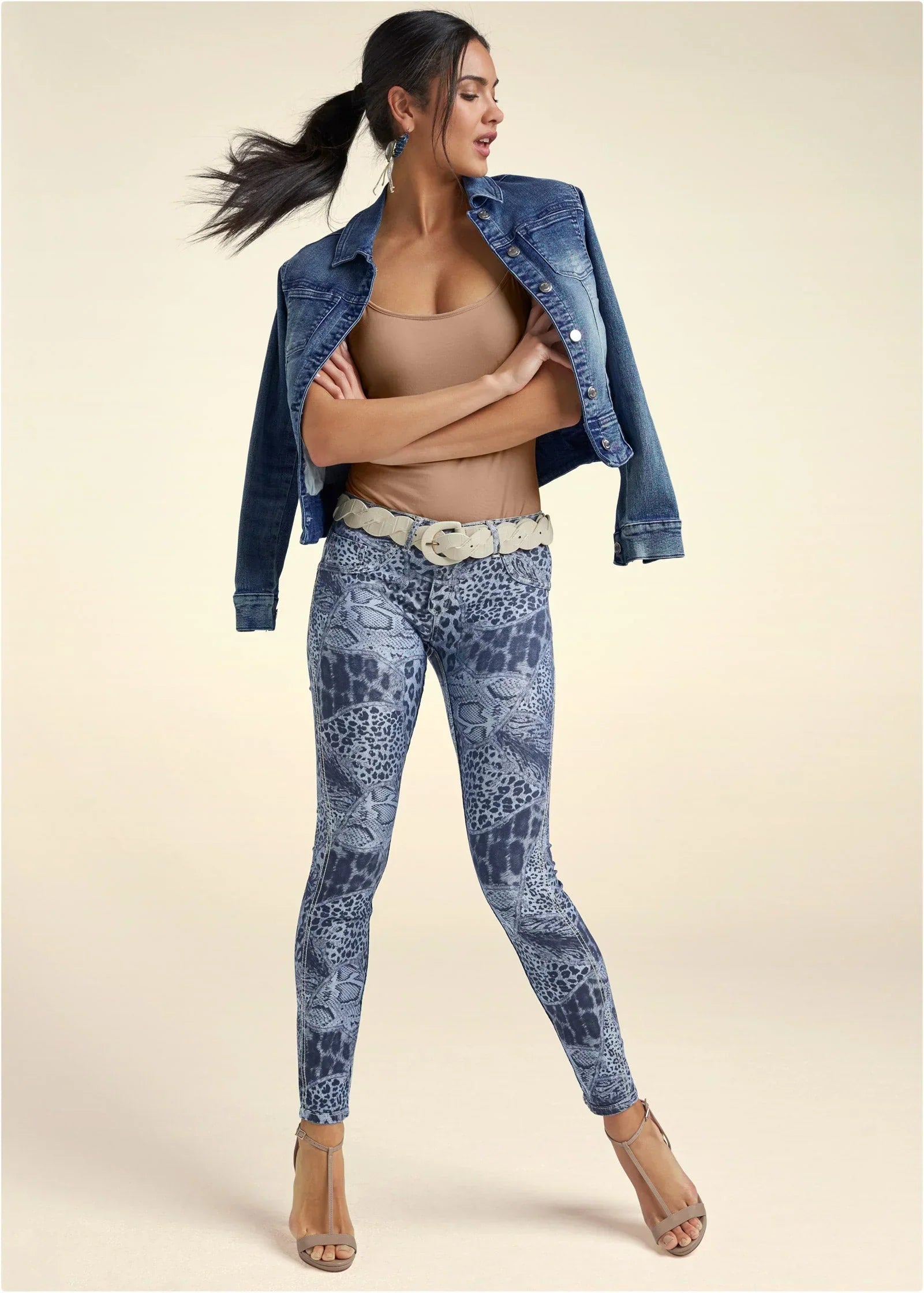 Reversible Jeans Denim Blue