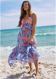 Cover Up Dress Santa Monica Abstract