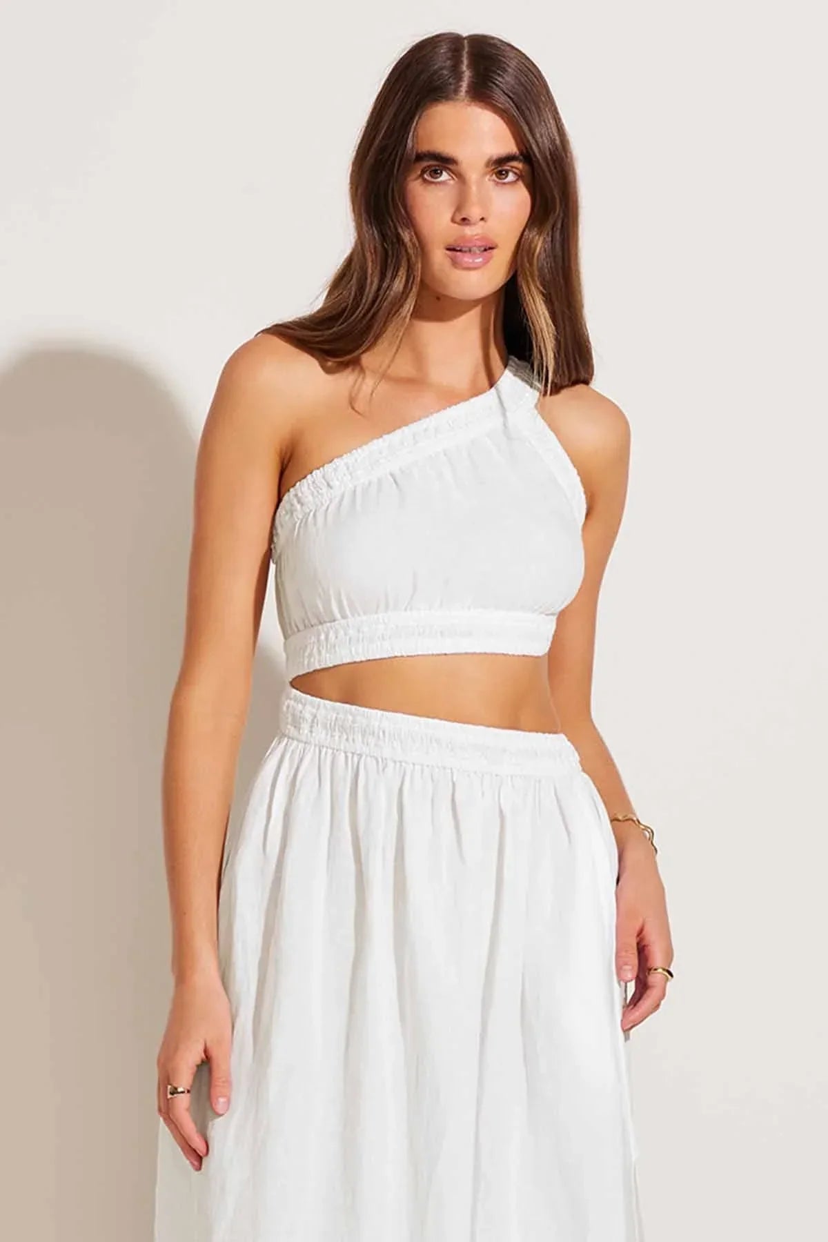 Reina Dress White Ecolinen