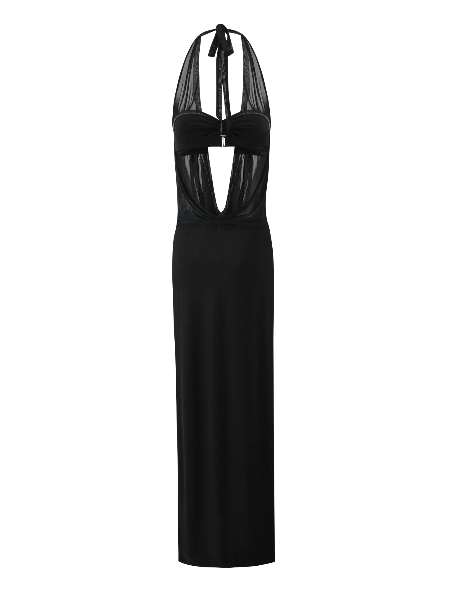MAKENA TWO PIECE MAXI DRESS BLACK