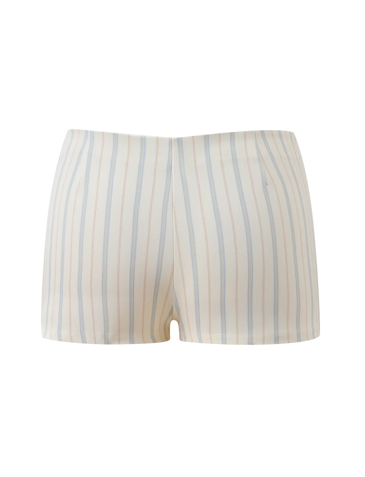 VALERIE RUFFLE HOT SHORT STRIPE