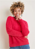 Eyelash Sweater Barberry
