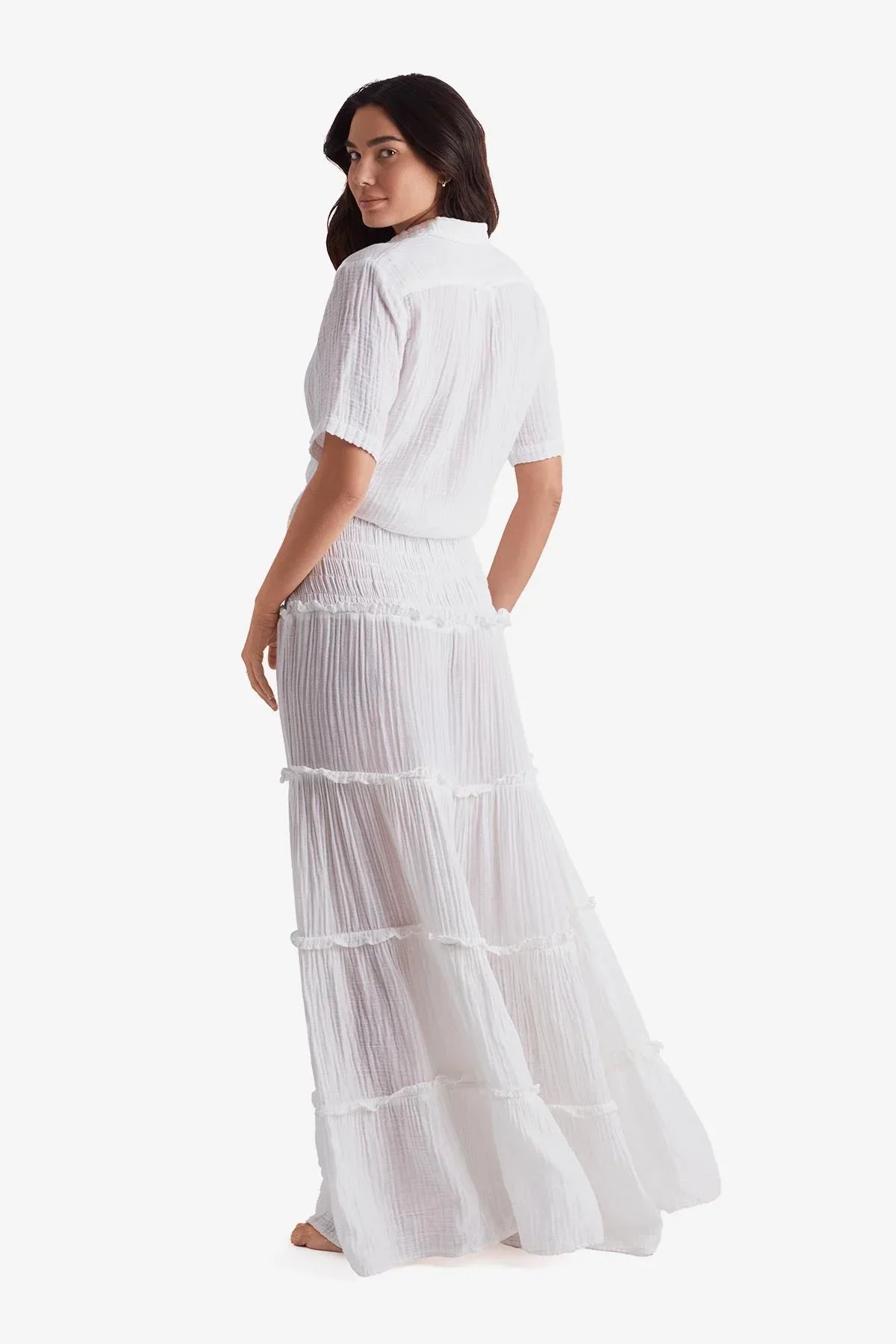 Reef Convertible Skirt White Bliss Gauze