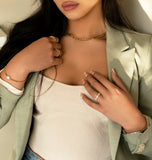 Izzy Pearl Gold Bracelet
