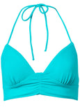 Gathered Triangle Top Aqua Reef