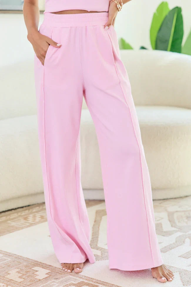 Banks Pink Wide Leg Pants