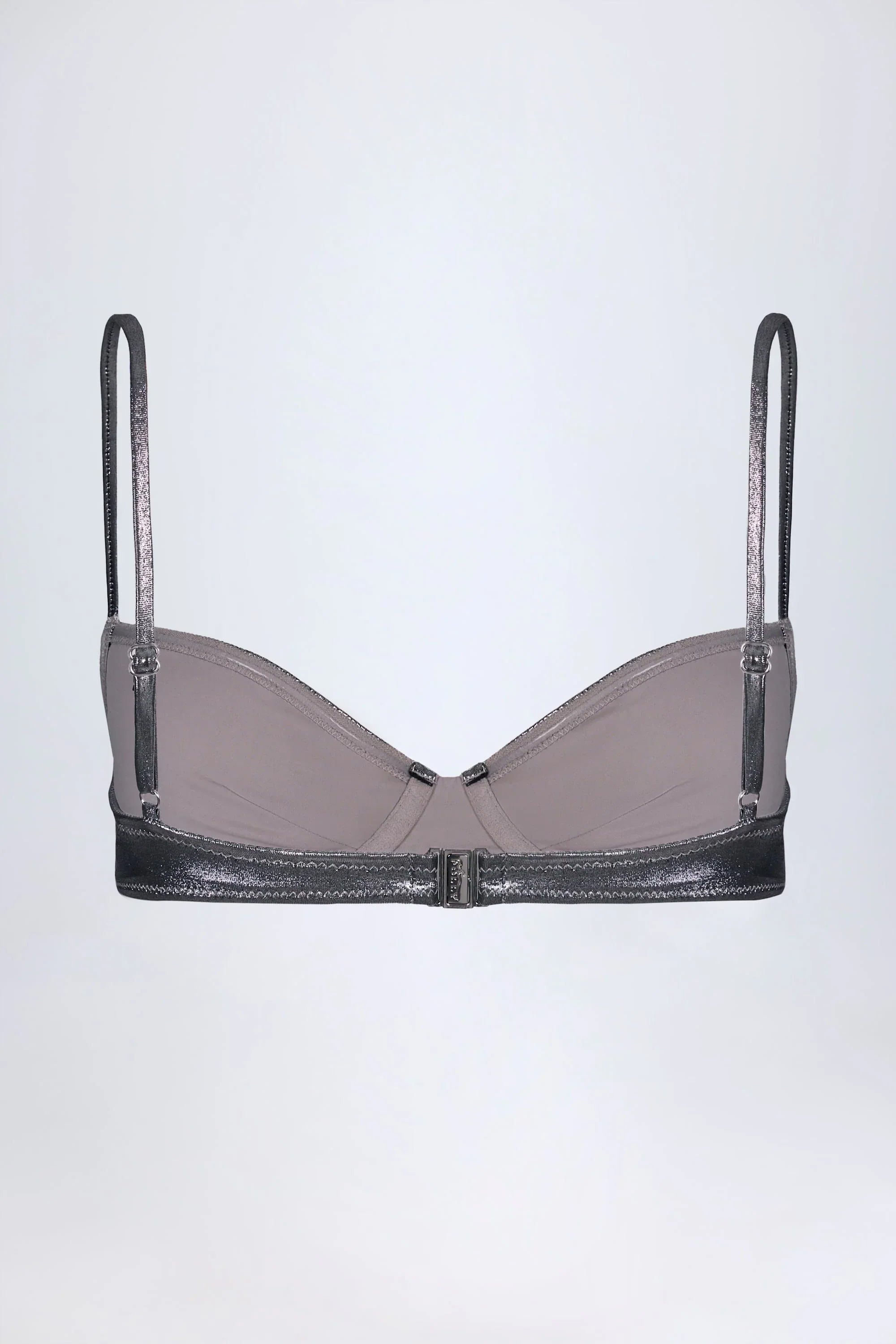 Underwired Bikini Top in Silver